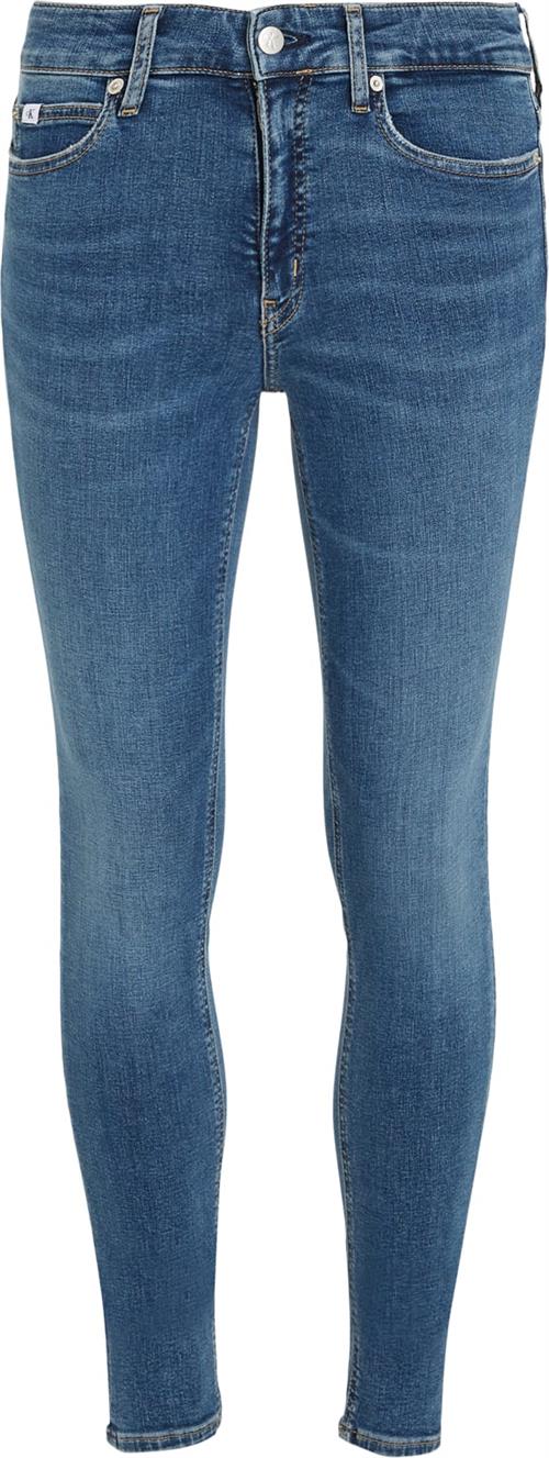 Calvin Klein MID Rise Skinny Kvinde 1bj Skinny Jeans Str 26/32 - hos Magasin