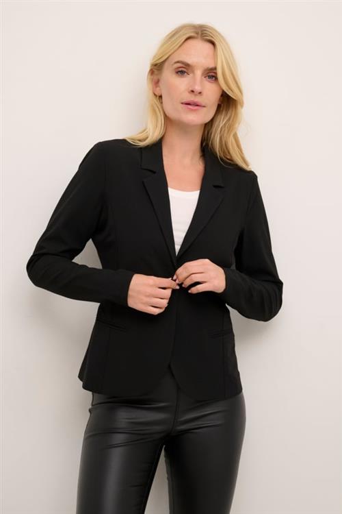 Se Kaffe Jillian Blazer Kvinde Sort Blazere Str 34 - hos Magasin ved Magasin