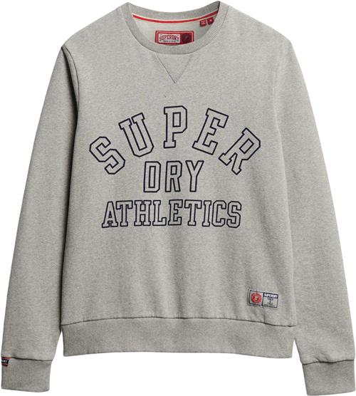 Se Superdry Athletic Printed Sweatshirt Mand Zuc Sweatshirts Str L - hos Magasin ved Magasin