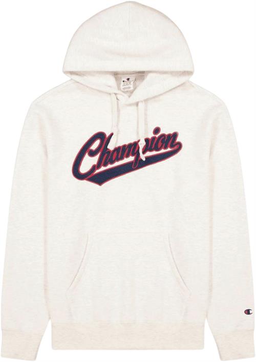 Champion Hooded Sweatshirt Mand Grey Hoodies Str S - Bomuld hos Magasin