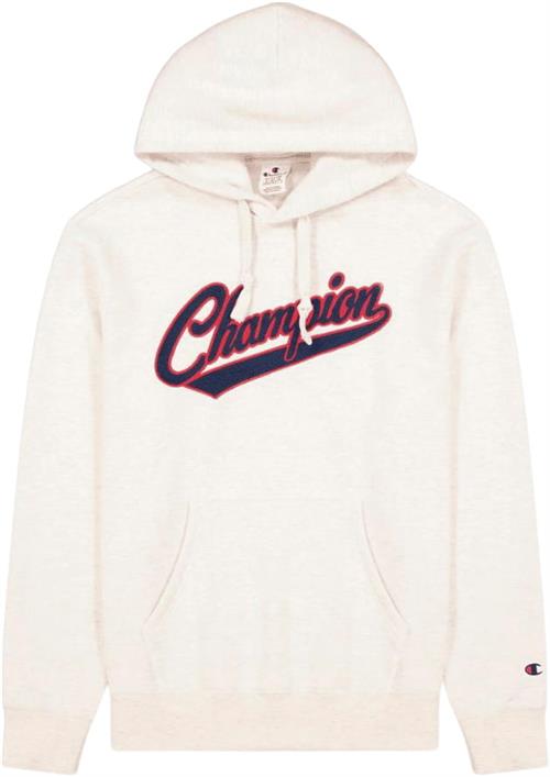 Champion Hooded Sweatshirt Mand Grey Hoodies Str M - Bomuld hos Magasin