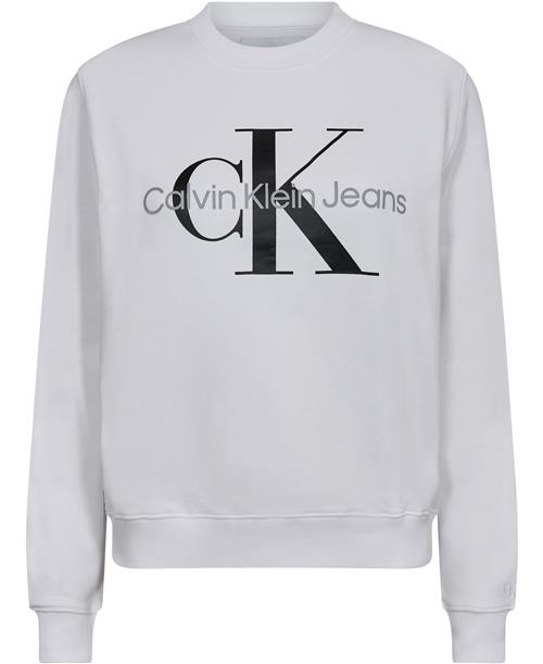 Calvin Klein Regular fit Tshirt With Monologo Kvinde Yaf Sweatshirts Str M - Bomuld hos Magasin