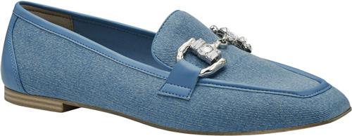 Tamaris 124228-42 Kvinde Denim Loafers Str 42 - Denim hos Magasin