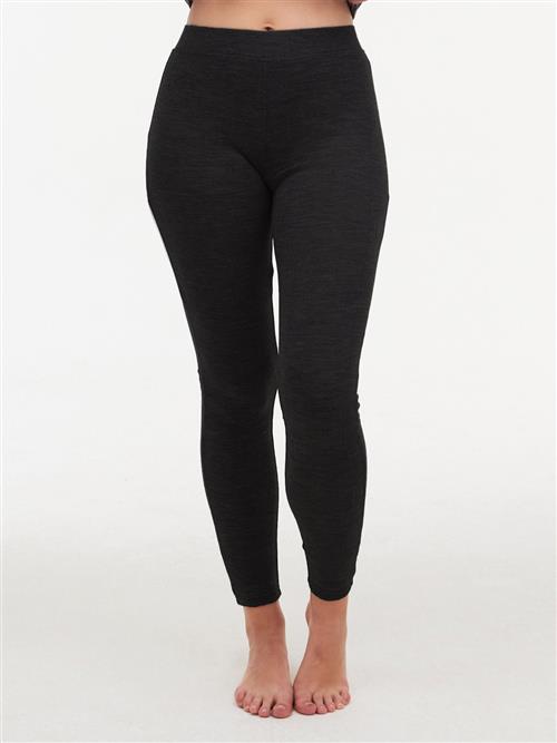 Chantelle Thermo Comfort Legging Kvinde Black Leggings Str 36 - Silke hos Magasin