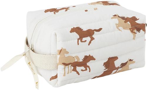 Fabelab Quilted Toiletry Bag Wild at Heart - Multi Print Pusletasker & -Tilbehør Bomuld hos Magasin