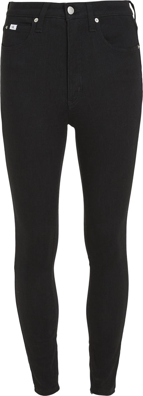 Calvin Klein High Rise Super Skinny Ankle Kvinde 1by Skinny Jeans Str 32/NI - hos Magasin