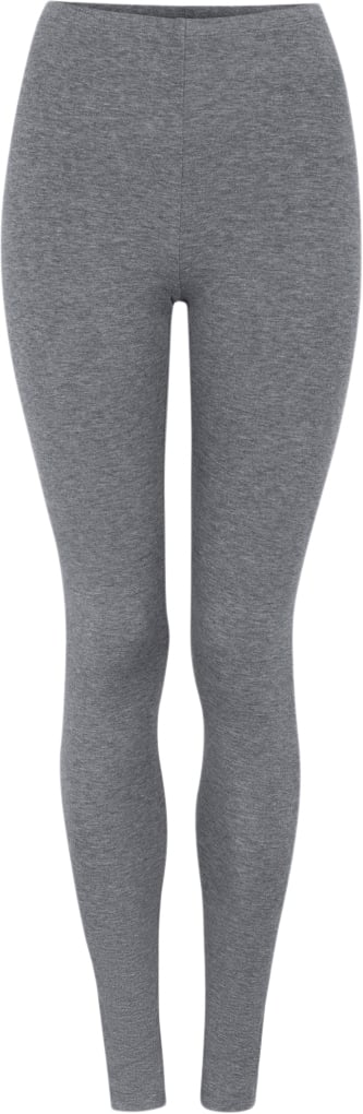 Se Soft Rebels Srroman Legging Kvinde Medium Grey Melange Leggings Str L - hos Magasin ved Magasin