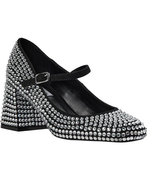 Se Steve Madden Pep Talkr Heeled Sandal Kvinde Rhinestone Pumps & Stiletter Str 41 - hos Magasin ved Magasin