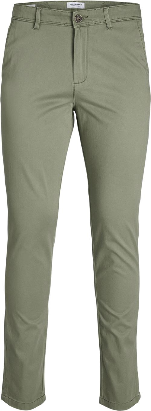 Jack & Jones Jpstmarco Jjbowie SA Noos Mand Deep Lichen Green Chinos Str "34/""36" - hos Magasin