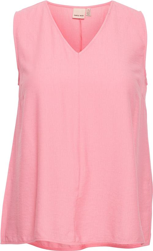 Se Simple Wish Swhot TOP 2 Kvinde Pink Carnation Toppe Str 44 - hos Magasin ved Magasin