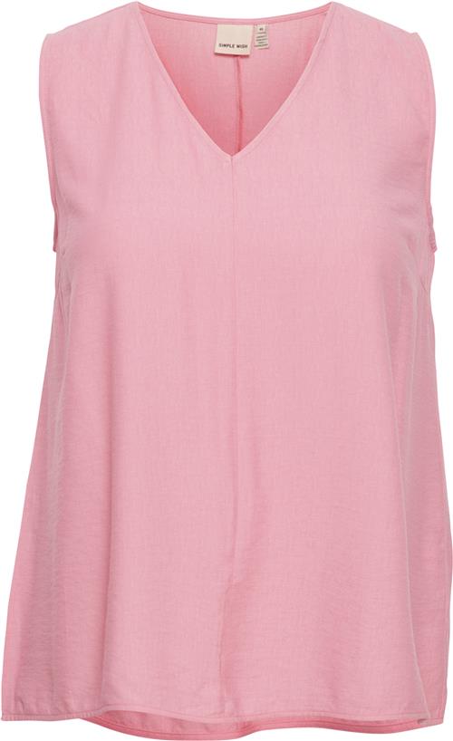 Simple Wish Swhot TOP 2 Kvinde Pink Carnation Toppe Str 54 - hos Magasin