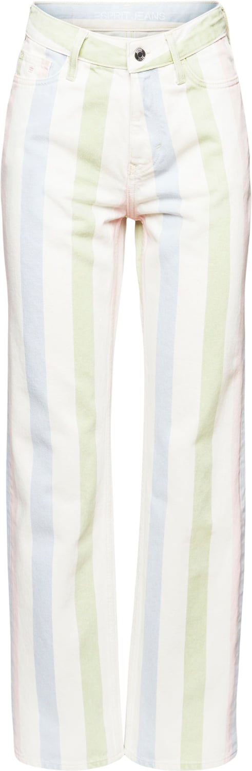 Esprit Retro Straight Kvinde Off White 2 Bukser Med Lige Ben Str 28/30 - hos Magasin