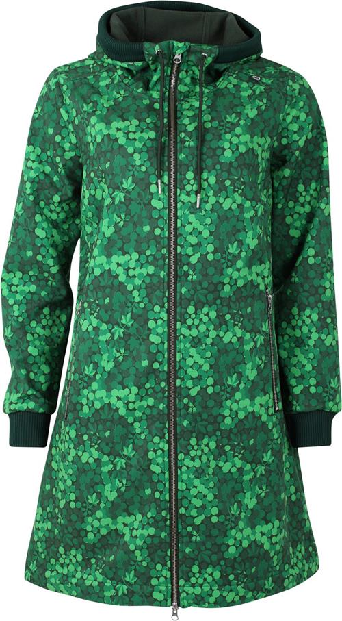 Danefæ Danejane Softshell Green Berrygood Kvinde Green Berrygood Overgangsjakker Str XXL - Polyester hos Magasin