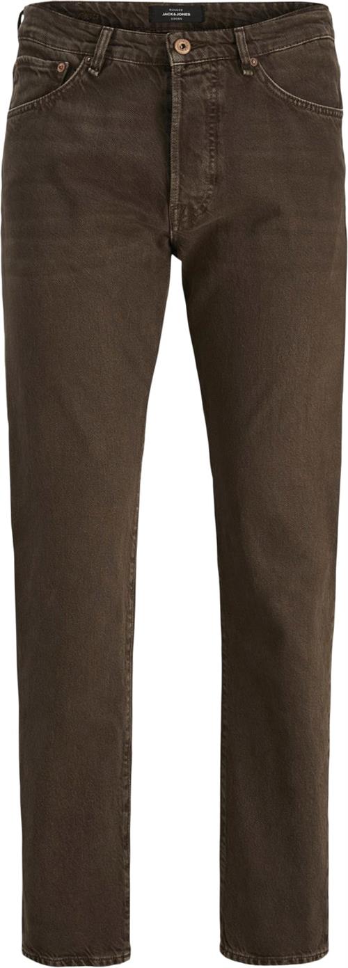 Jack & Jones Jjichris Jjcooper AM 900 SN Mand Chocolate Brown Jeans Str "30/""34" - hos Magasin