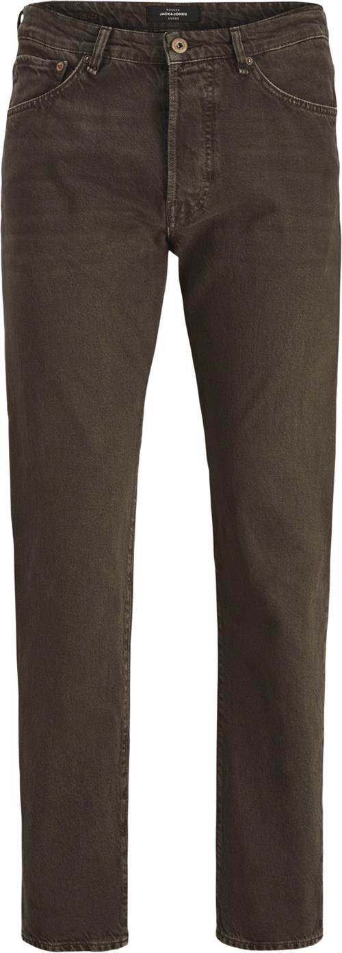 Jack & Jones Jjichris Jjcooper AM 900 SN Mand Chocolate Brown Jeans Str "33/""34" - hos Magasin