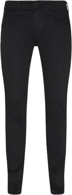 Replay Anbass Hyperflex Color Edition Mand Black Jeans Str 36/32 - Denim hos Magasin