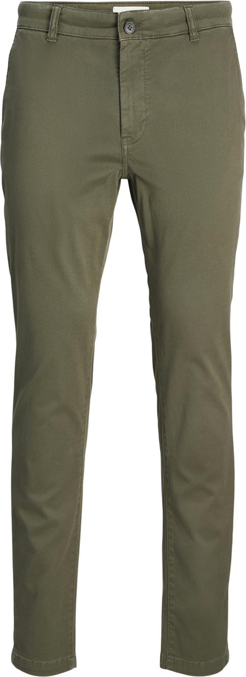 Se Jack & Jones Jpstmarco Arthur Chino SN Mand Olive Night Chinos Str "30/""32" - hos Magasin ved Magasin