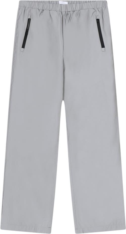 2NDDAY 2ND Jimmy Reflective Kvinde Reflective Grey Bukser Med Brede Ben Str 38 - hos Magasin