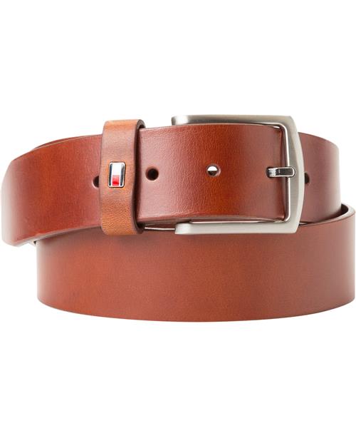 Se Tommy Hilfiger NEW Denton Belt 4.0 80cm - Bælter Læder hos Magasin ved Magasin