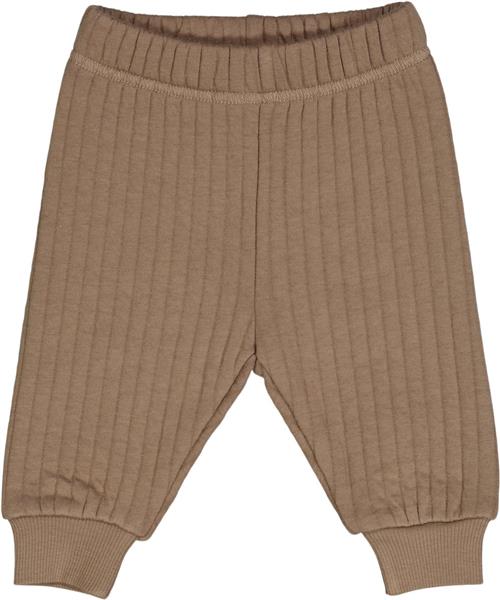 Müsli by Green Cotton Cotton Quilt Pants Str 44 - Walnut Bukser Bomuld hos Magasin