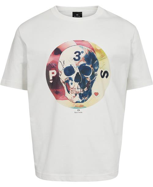 Se PS Paul Smith Mens SS Tshirt Skull Mand 121 Kortærmede T-shirts Str L - Bomuld hos Magasin ved Magasin