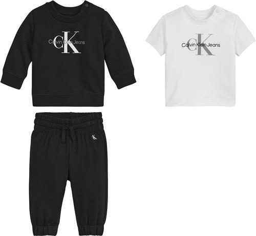 CK Kids Newborn Giftpack With Monogram Logo Str 74 - Beh Sweatshirts Bomuld hos Magasin