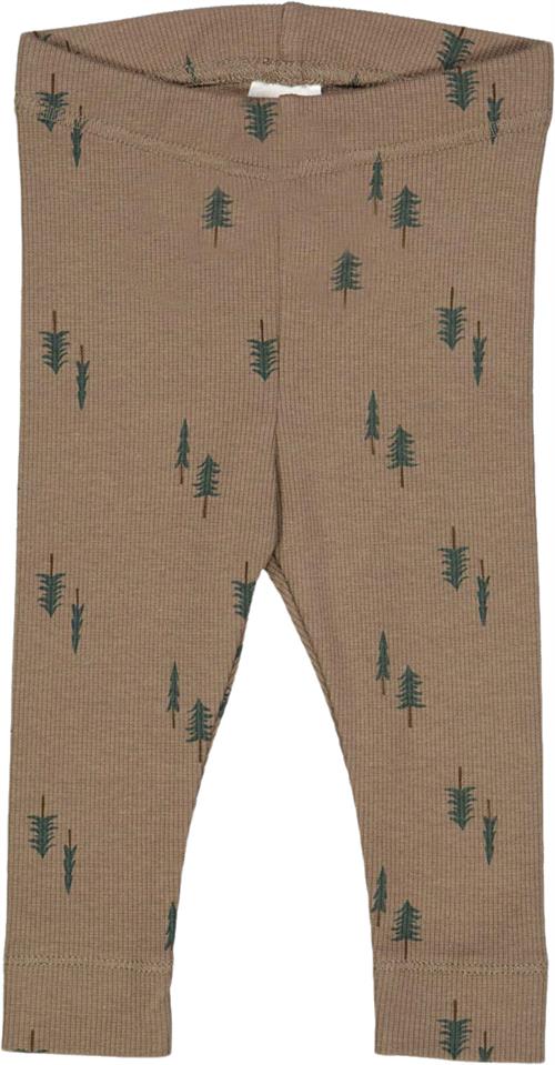 Müsli by Green Cotton Pine Leggings Baby Str 62 - Shade/ Balance Green/ Bark Leggings Bomuld hos Magasin