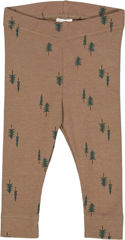 Se Müsli by Green Cotton Pine Leggings Baby Str 80 - Shade/ Balance Green/ Bark Leggings Bomuld hos Magasin ved Magasin