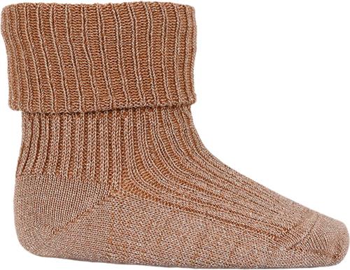 Se mpKids Ida Glitter Socks Str 25/28 - Maple Sugar Strømper hos Magasin ved Magasin