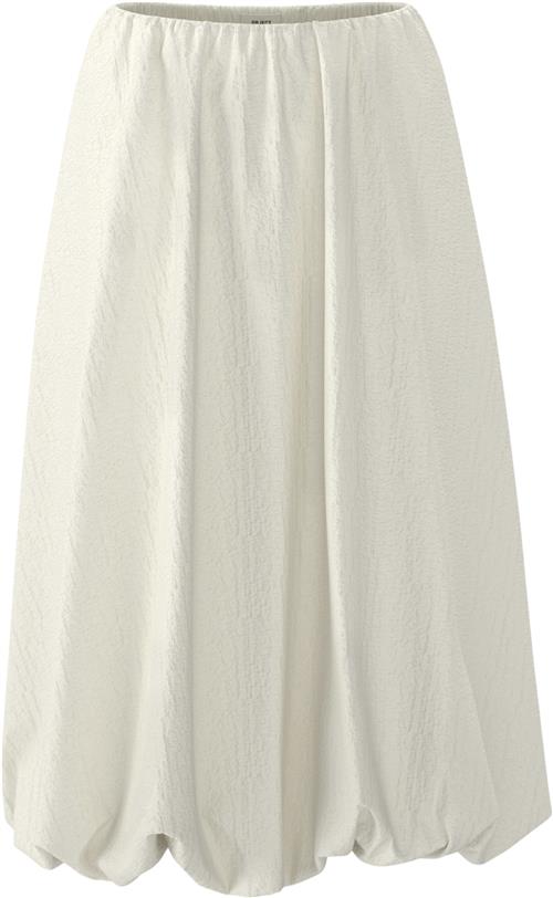 Object Objetta MW Long Baloon Skirt OTT 13 Kvinde Cloud Dancer Midi Nederdele Str 36 - hos Magasin