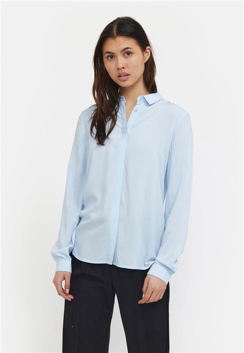 Se Soft Rebels Srfreedom LS Shirt Kvinde Cashmere Blue Langærmede Skjorter Str S - hos Magasin ved Magasin