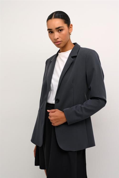 Kaffe Kasakura Blazer Kvinde Black Oyster Blazere Str 40 - hos Magasin