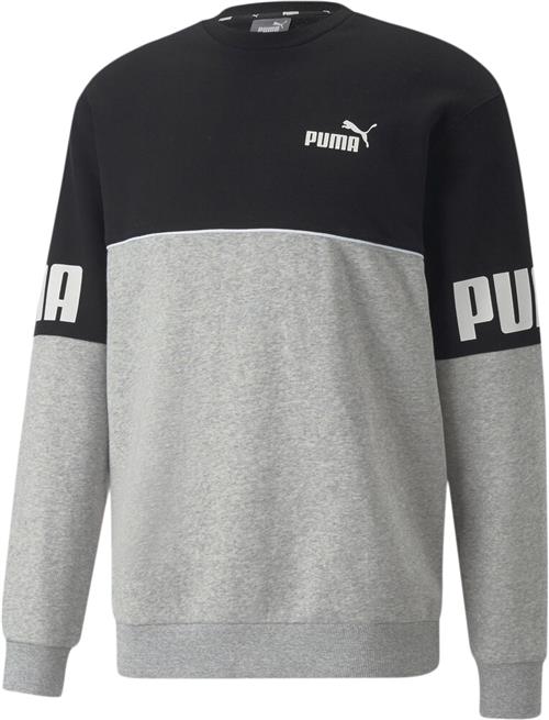 Puma Power Colorblock Sweatshirt M - Sweatshirts hos Magasin