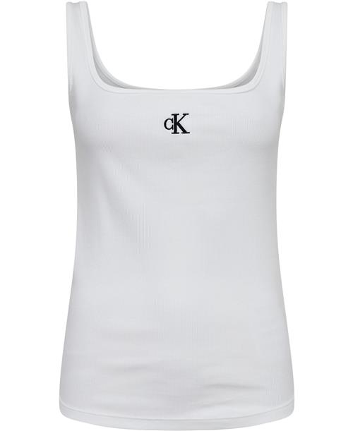 Se Calvin Klein CK RIB Tank TOP Kvinde Yaf Tanktoppe Str S - hos Magasin ved Magasin