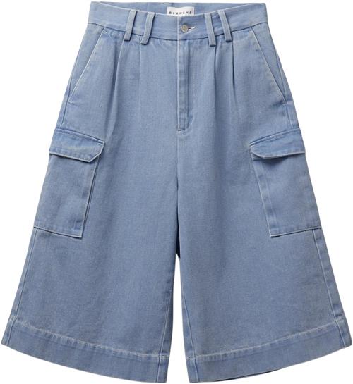 Blanche Piscinebl Shorts Kvinde Forever Blue Bermudashorts Str 40 - hos Magasin