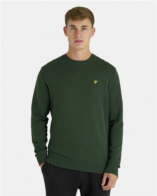 Lyle & Scott Crew Neck Sweatshirt Mand W486 Dark Green Sweatshirts Str XXL - hos Magasin