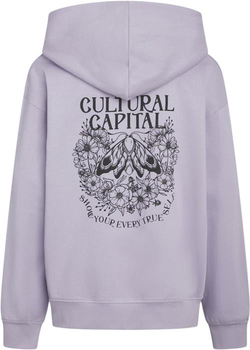 Grunt Grregina Hood Sweat Str L/14Y - Purple Hættetrøjer hos Magasin