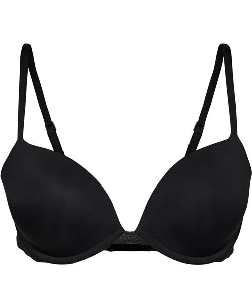 Calvin Klein Plunge Pushup bra Push-up Bh'er Str E 65 - Elastan hos Magasin