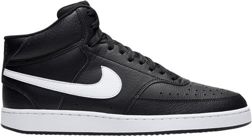 Se Nike Court Vision Mid Sneakers Mand Sort Sneakers Str 44.5 - Læder hos Magasin ved Magasin