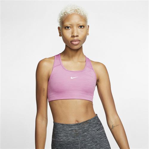 Nike Swoosh Medium Support Sports Bh S - Sports Bh'er Polyester hos Magasin