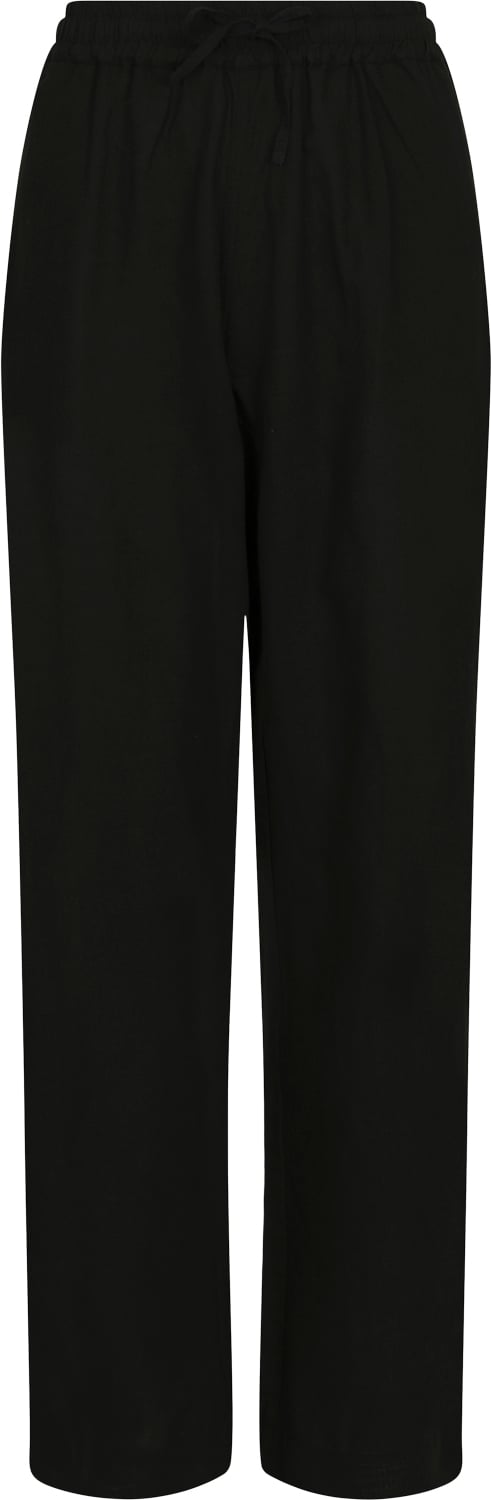 Se Neo Noir Sonar Linen Pants Kvinde Black Bukser Med Lige Ben Str 42 - hos Magasin ved Magasin