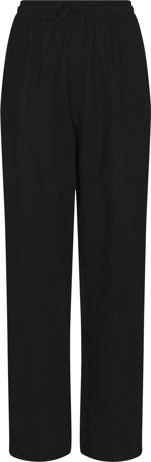 Se Neo Noir Sonar Linen Pants Kvinde Black Bukser Med Lige Ben Str 38 - hos Magasin ved Magasin