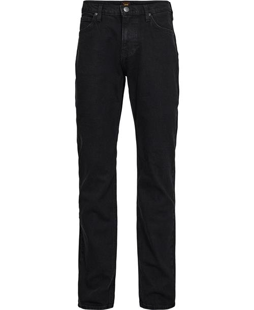 Lee West Black_Rinse Mand Denim Black Jeans Relaxed Fit Str 32/34 - hos Magasin