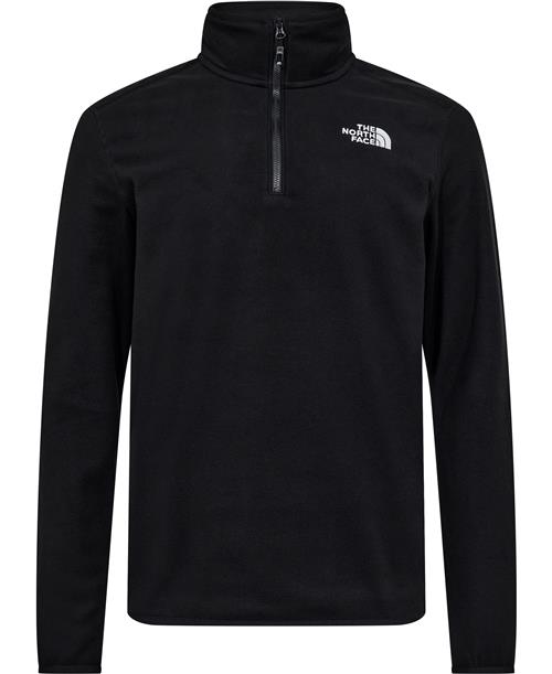 Se The North Face M 100 Glacier 1/4 ZIP EU Glacier Mand Tnf Black-npf Fleece Str XXL - hos Magasin ved Magasin