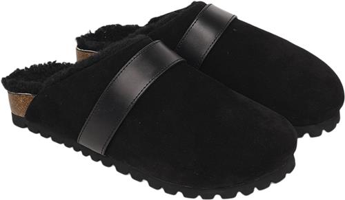 Se Lovelies Chirripo Closed Curly Shearling Kvinde Black / Black Slip-ins Str 38 - Uld hos Magasin ved Magasin