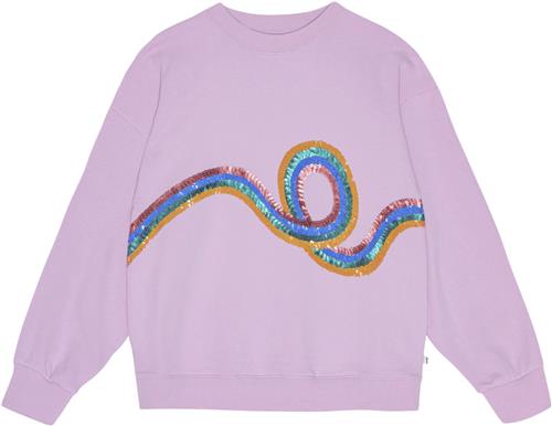 Molo Maxi Str 7 år / 122 cm - Lilla Sweatshirts Bomuld hos Magasin