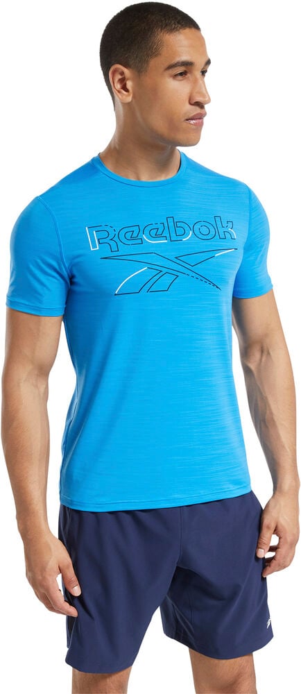 Se Reebok Workout Ready Tshirt M - T-shirts Nylon hos Magasin ved Magasin