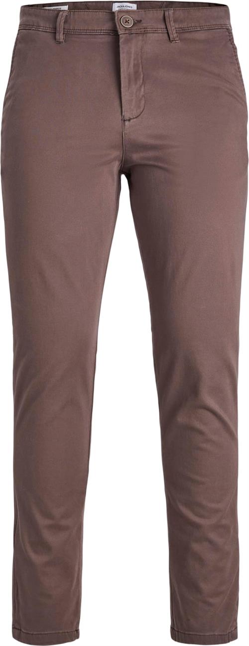 Se Jack & Jones Jpstmarco Jjbowie SA Noos Mand Seal Brown Chinos Str "29/""34" - hos Magasin ved Magasin