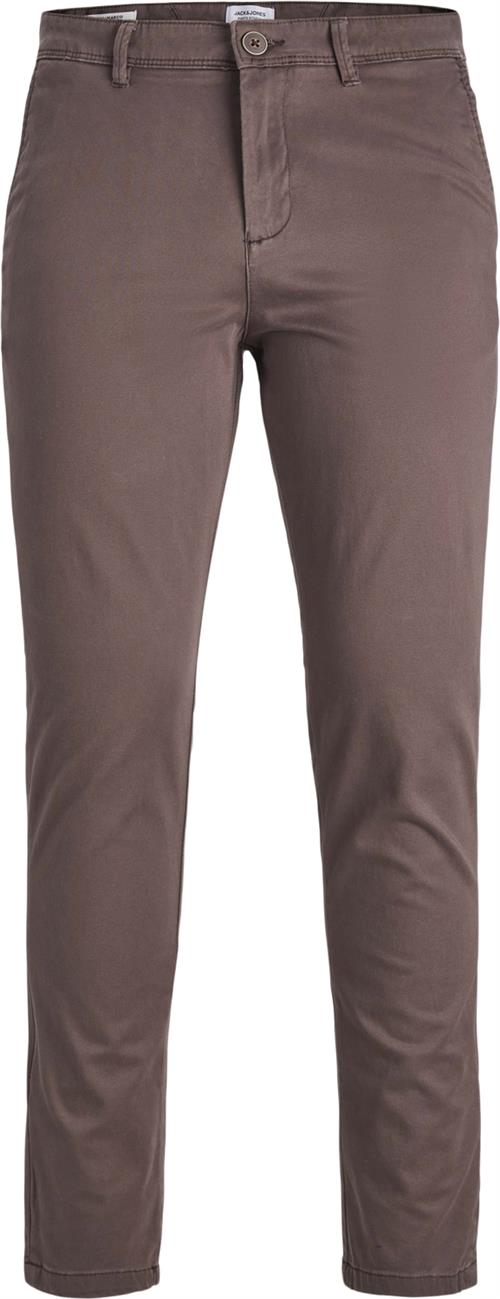 Se Jack & Jones Jpstmarco Jjbowie SA Noos Mand Seal Brown Chinos Str "33/""32" - hos Magasin ved Magasin