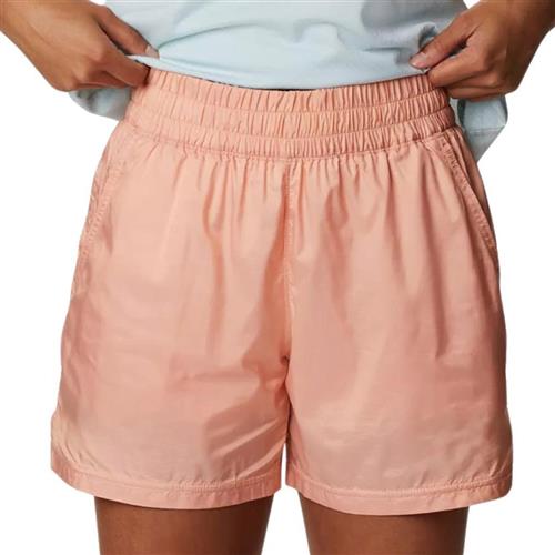 Columbia Alpine Chill Zero Iridescent Multisport Shorts Kvinde Pink Dawn Iridescent Sweatshorts Str M-5 - Polyester hos Magasin